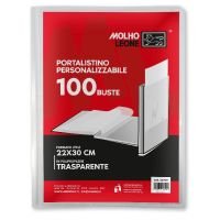 Molho Leone Portalistino personalizzabile buste A4 (conf.8) CF Molho Leone Portalistino personalizzabile buste A4 (conf.8) CF