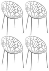 CLP Set 4pz Sedia Hope grigio chiaro CLP Set 4pz Sedia Hope grigio chiaro