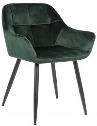 CLP Sedia visitatore Emia Samt verde CLP Sedia visitatore Emia Samt verde