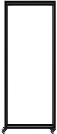 CLP Portalegna Hilta 25x60x150 cm nero CLP Portalegna Hilta 25x60x150 cm nero