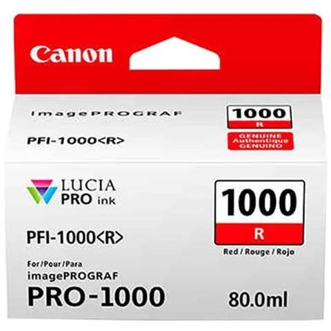 Image of Canon ink pfi-1000 rosso Materiale di consumo Informatica