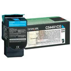 Image of Lexmark c544 c544x1cg toner ciano hc ret C544X1CG Materiale di consumo Informatica