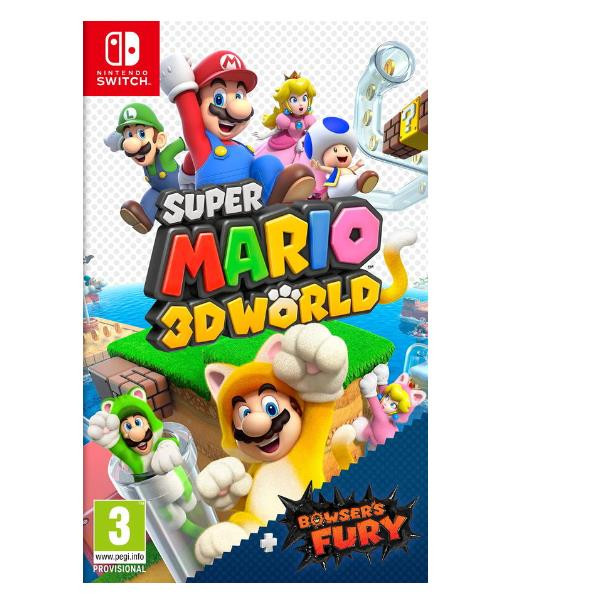 Image of Nintendo hac super mario 3d world+bows.fury HAC SUPER MARIO 3D WORLD+BOWS.FURY Games/educational Console, giochi & giocattoli