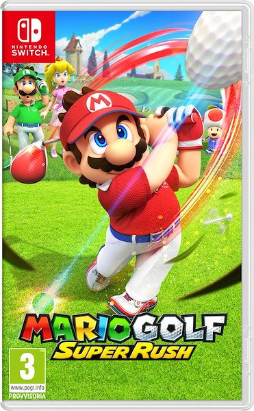 Image of Nintendo 10007264 switch gioco mario golf super rush it Games/educational Console, giochi & giocattoli