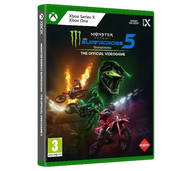 Image of Koch Media => > XBOX ONE/SX MONSTER ENERGY SC 5 Games/educational Console, giochi & giocattoli