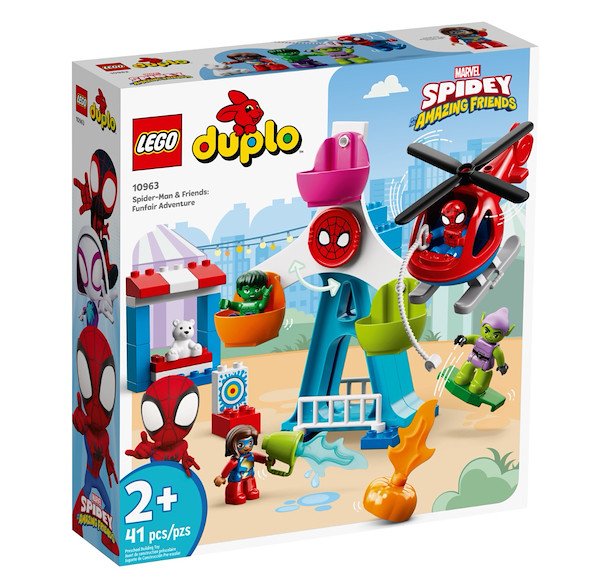 Image of Lego spider man e i suoi amici: avventura al luna park costruzioni lego 10963 duplo s Bambini & famiglia Console, giochi & giocattoli