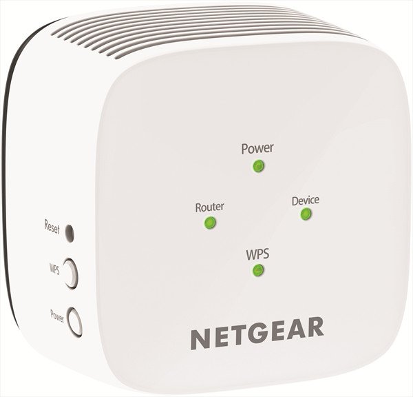 Image of Netgear repeater netgear ex6110 100pes ac1200 range extender white