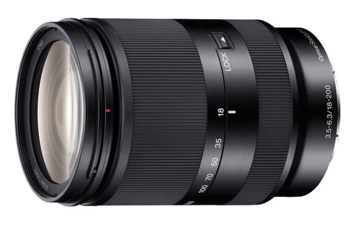 Image of Sony obiettivo fotografico sony sel18200le e 18 200 mm le f3.5 6.3 oss Obiettivi fotocamere Tv - video - fotografia