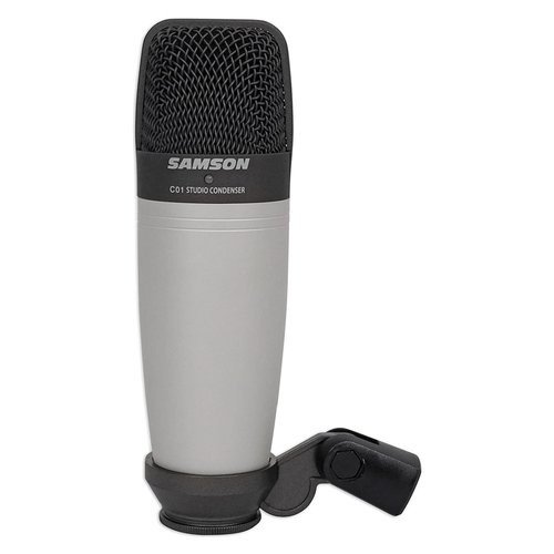 Image of Samsonite microfono a filo samson c01 studio condenser grigio e nero