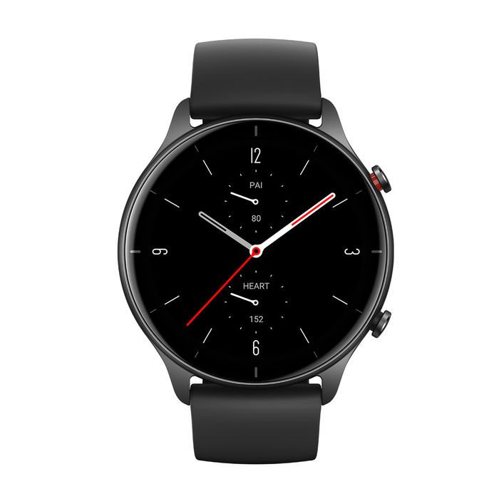Image of Amazfit smartwatch gtr 2e w2023ov1n black 1,39 health fitness tracker ppg spo2 sonno s Smartwatch Telefonia