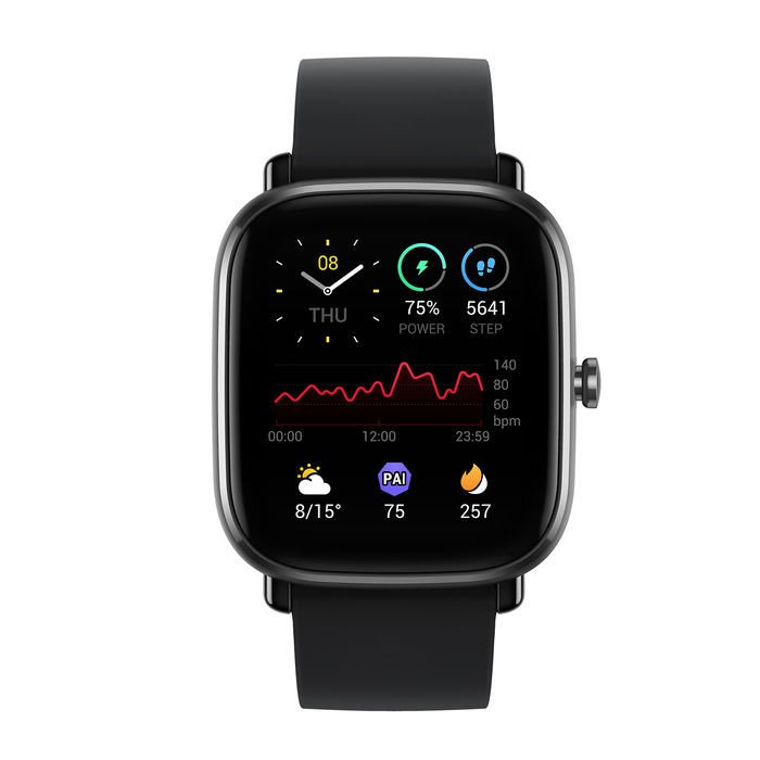 Image of Amazfit smartwatch gts 2 mini w2018ov8n black 1,55 health fitness tracker sensore ppg Smartwatch Telefonia