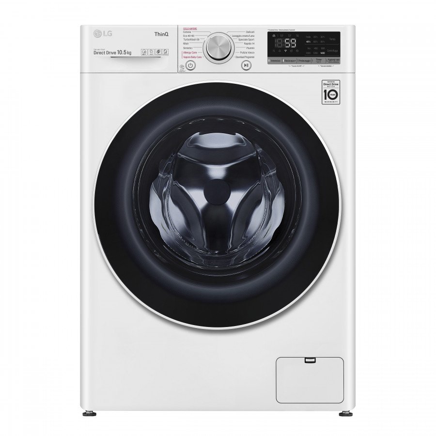 Lg lavatrice lg f4wv510s1e thinq bianco e nero Lavatrici Elettrodomestici – €626.88