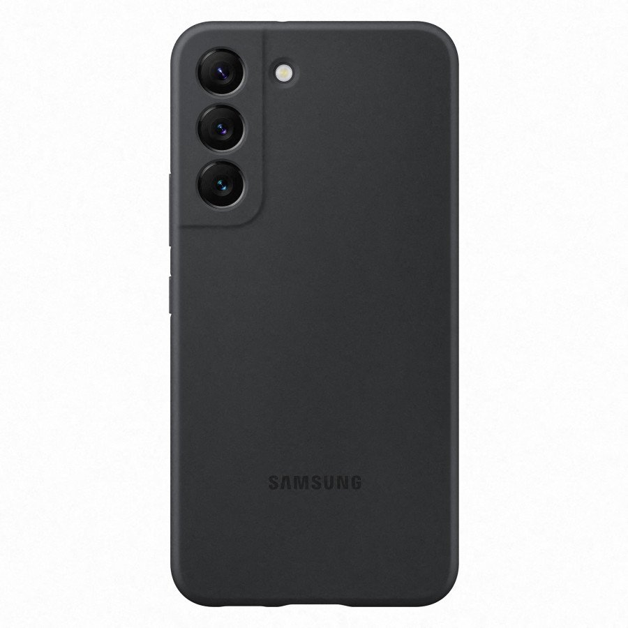 Image of Samsung cover samsung ef ps901tbegww silicone cover galaxy s22 black Apparati telecomunicazione Telefonia