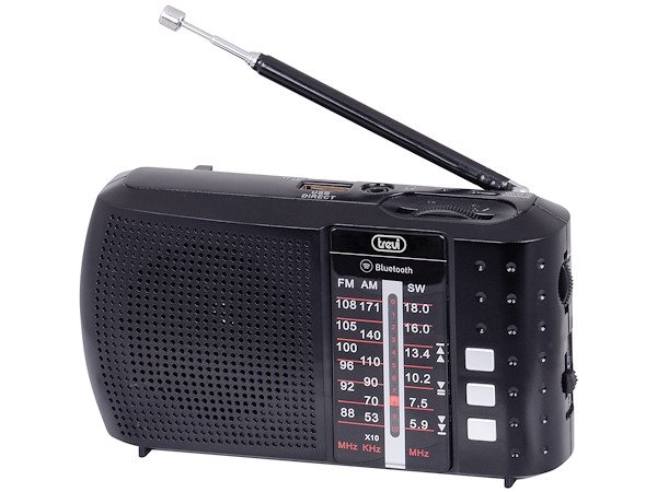 Image of Trevi radio trevi 0ra7f2000 ra 7f20 bt nero Audio portatile /hi fi Audio - hi fi
