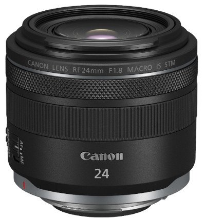 Image of Canon obiettivo fotografico canon 5668c005 rf 24mm f1.8 macro is stm black Obiettivi fotocamere Tv - video - fotografia