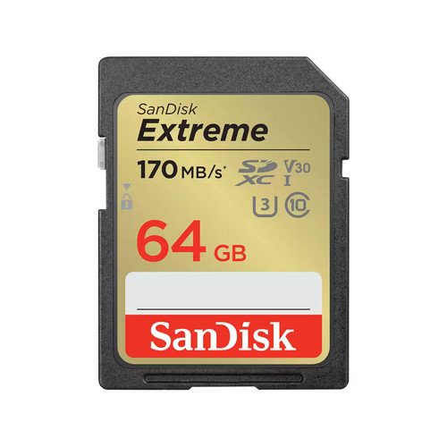Image of Sandisk extreme 64gb memory card up to 100 EXTREME 64GB MEMORY CARD UP TO 100 Memory card Informatica