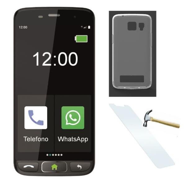 Image of Saiet mobile saiet smart senior sts502 glass+cover Smartphone / pda phone Telefonia