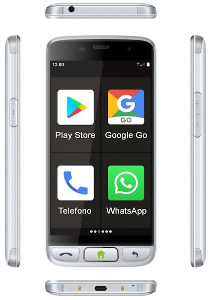 Image of Saiet mobile saiet sts502 plus kit white (cover) Smartphone / pda phone Telefonia