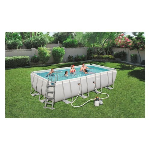 Image of Bestway piscina bestway 56466 2 power steel grigio Arredo giardino Brico giardino animali