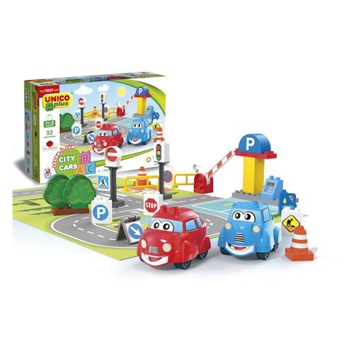 Image of Androni giocattoli macchinine con segnali stradali costruzioni androni giocattoli 8528 0000 unicopl Bambini & famiglia Console, giochi & giocattoli