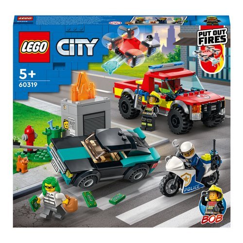 Image of Lego soccorso antincendio e inseguimento della polizia costruzioni lego 60319 city fi Bambini & famiglia Console, giochi & giocattoli