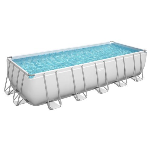 Image of Bestway piscina bestway 5612b power steel rettangolare con accessori Arredo giardino Brico giardino animali