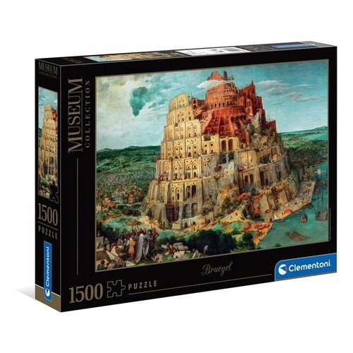 Image of Clementoni puzzle clementoni 31691 museum collection the tower of babel Bambini & famiglia Console, giochi & giocattoli