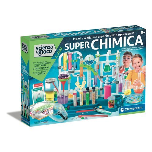 Image of Clementoni gioco educativo clementoni 19313 scienza e gioco super chimica Bambini & famiglia Console, giochi & giocattoli