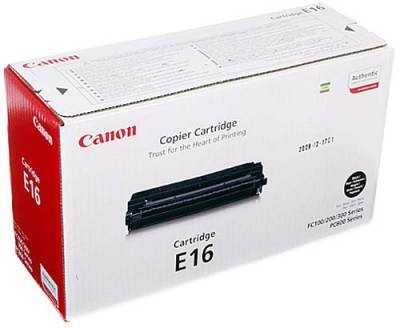 Image of Canon e-16 e 16 nera cartuccia toner nero fc/pc E-16 Materiale di consumo Informatica