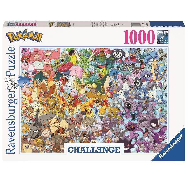 Ravensburger Challenge Pokémon Ravensburger Puzzle - 1000 pezzi