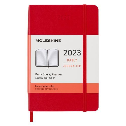 Image of Moleskine agenda moleskine pocket soft 59652 rosso Agende e diari Ufficio cancelleria