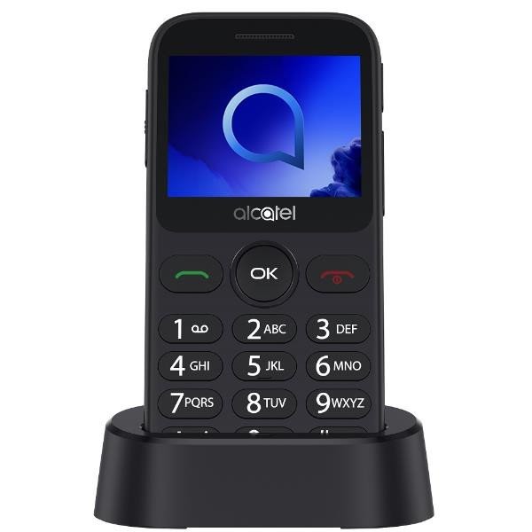 Image of Alcatel cellulare alcatel 2020x 3aalwe11 2020x dual sim senior metallic grey Telefonia cellulare Telefonia