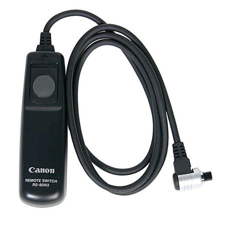 Image of Canon scatto remoto canon 2476a001 rs 80 n3 black RS-80N3 Accessori foto/video digitali Tv - video - fotografia