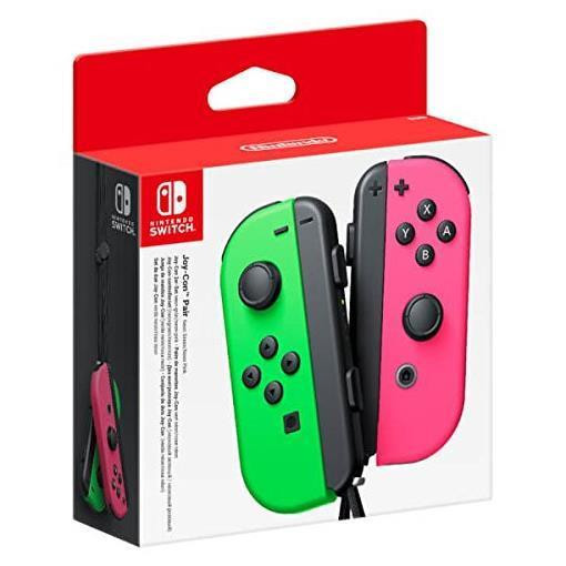 Image of Nintendo 2512366 switch set 2 joy-con verde/rosa it Coppia di Joy-Con Verde Neon e Rosa Neon Console/joystick Console, giochi & giocattoli