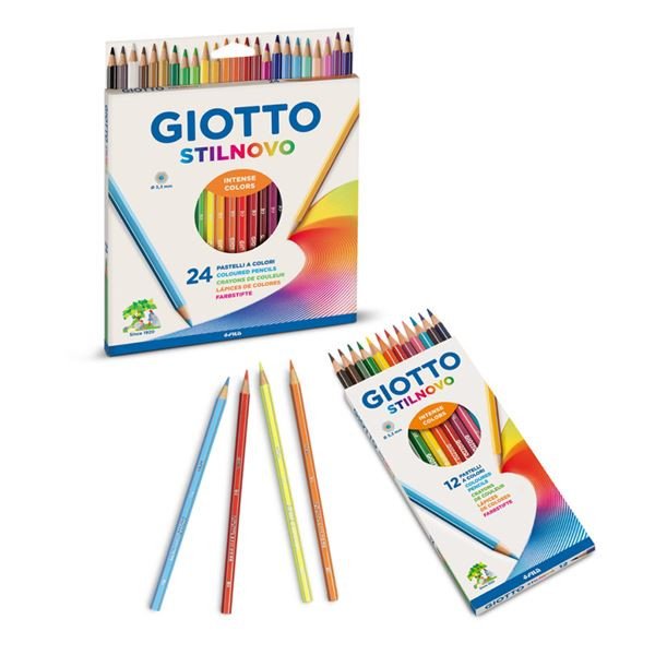 Image of Giotto giotto stilnovo -assortito- 50 pz Giotto Stilnovo -Assortito- 50 pz Ufficio scuola cartoleria Ufficio cancelleria