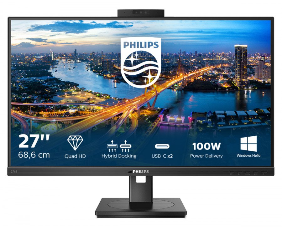 Image of Philips 27 ips usb-c docking station qhd Monitor Informatica