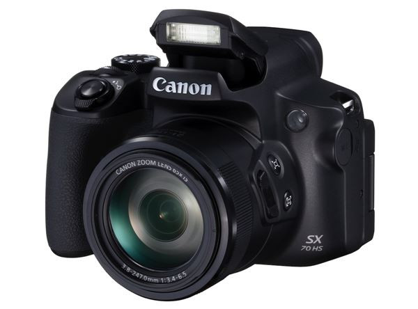 Canon Fotocamera compatta Canon 3071C002 POWERSHOT SX70 HS Nero