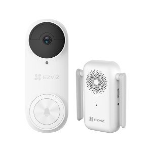 Image of Ezviz citofono smart ezviz db2 pro video doorbell kit white Materiale elettrico Brico giardino animali