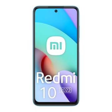 Image of Xiaomi smartphone xiaomi redmi 10 2022 wind blue Smartphone / pda phone Telefonia
