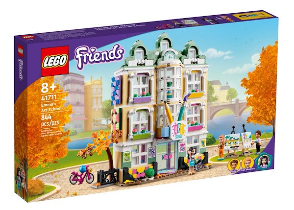 Image of Lego costruzioni lego 41711 friends la scuola d’arte di emma Bambini & famiglia Console, giochi & giocattoli