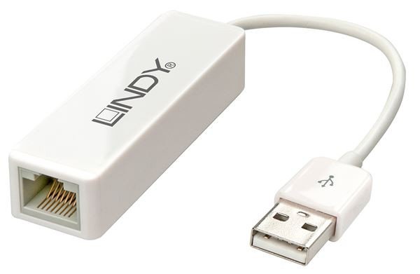 Image of Lindy lindy adattatore usb 2.0 ethernet adapter 10/100 Cavi - accessori vari Informatica