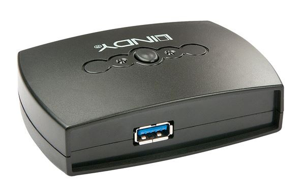 Image of Lindy switch usb 3.0, 2 porte switch usb 3.0 2 porte adattatori audio/video SWITCH USB 3.0, 2 PORTE Cavi - accessori vari Informatica