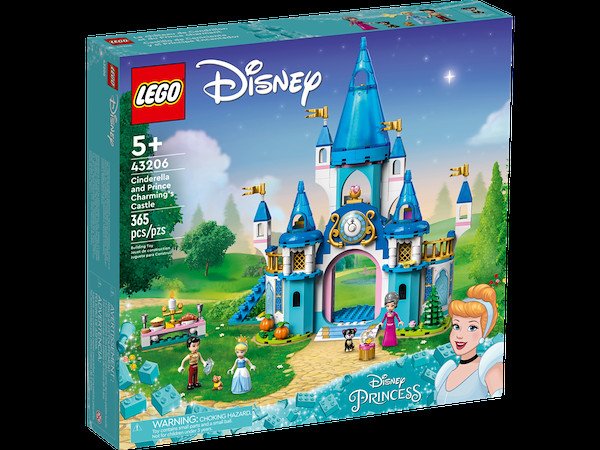 Image of Lego il castello di cenerentola e del principe azzurro costruzioni lego 43206 princes Bambini & famiglia Console, giochi & giocattoli