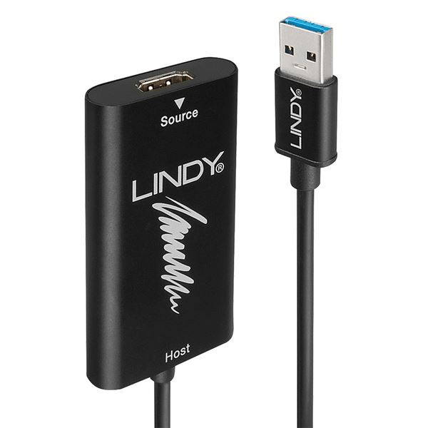 Image of Lindy video grabber usb-hdmi usb 3.1 hdmi adattatori audio/video Cavi - accessori vari Informatica