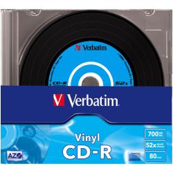 Verbatim CDR DATALPLUS Vinyl 80 52X CONF.10) Cd-r Min.