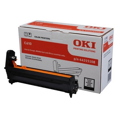 Image of Oki 44315108 tamburo stampa nero per c610 20k stampanti e fax laser 44315108 Materiale di consumo Informatica