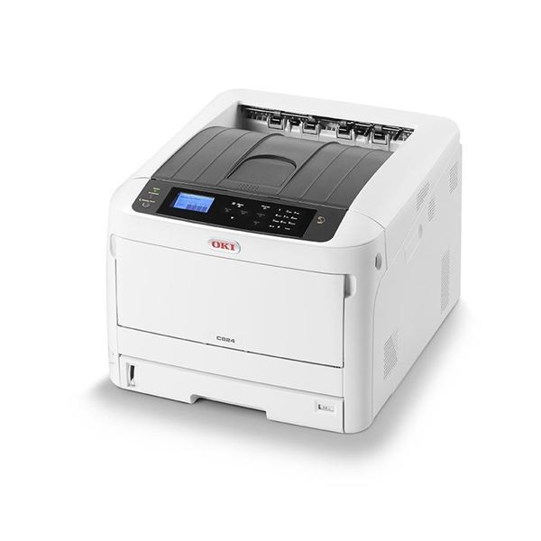Oki C824dn stampante a colori digital led in formato a3,a4, 26ppm a colori,bn  Stampanti Laser Colori 47228002 Epto