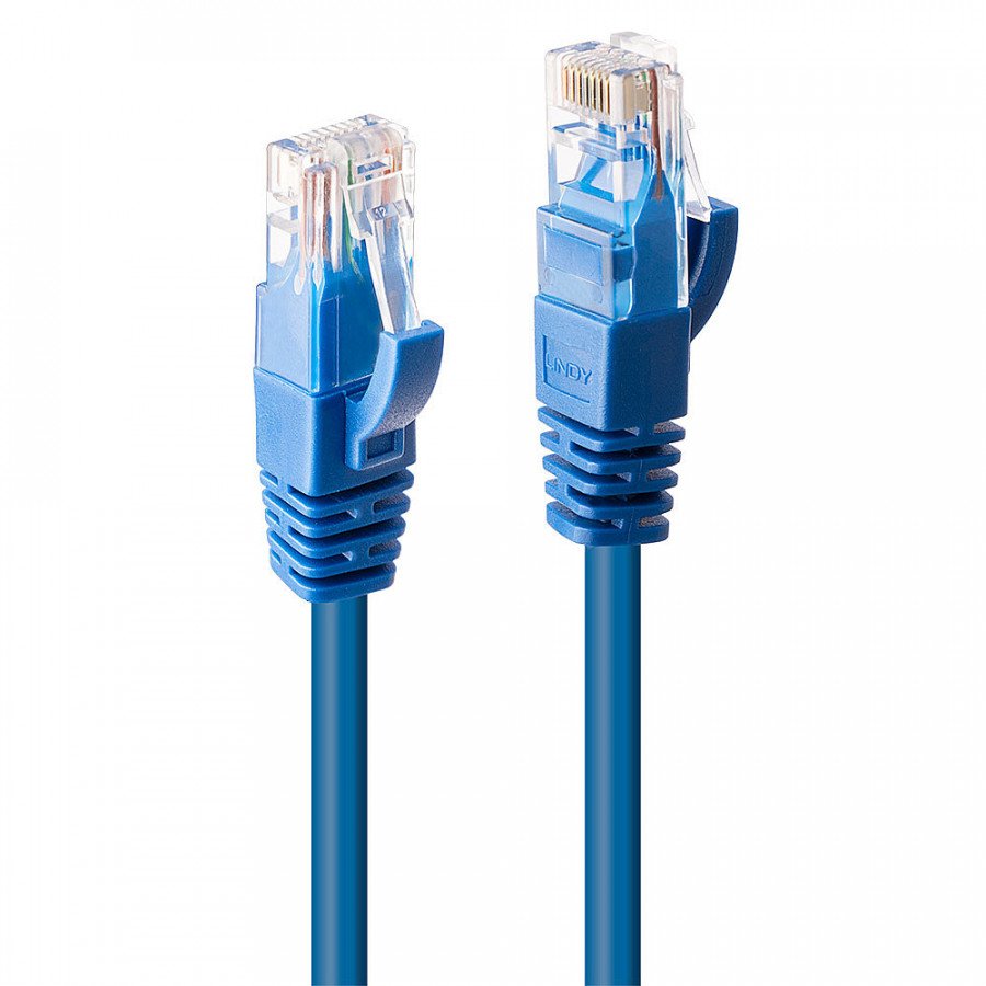Image of Lindy cavo di rete cat.6 u/utp blu, 30m Cavo di Rete Cat.6 U/UTP Blu, 30m Cavi - accessori vari Informatica