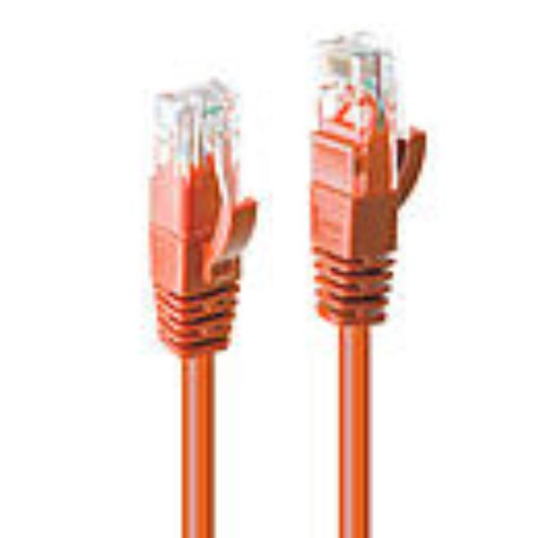 Image of Lindy cavo di rete cat.6 u/utp arancione, 30m Cavo di Rete Cat.6 U/UTP Arancione, 30m Cavi - accessori vari Informatica