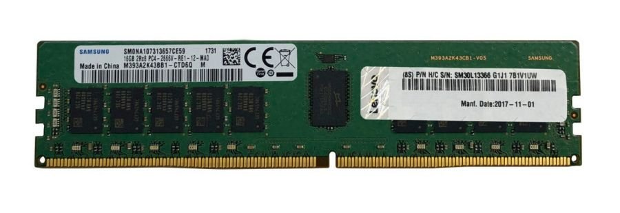 Image of Lenovo thinksystem 32gb truddr4 3200 mhz (2rx4 1.2v)